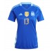 Echipament fotbal Argentina Cristian Romero #13 Tricou Deplasare Copa America 2024 pentru femei maneca scurta